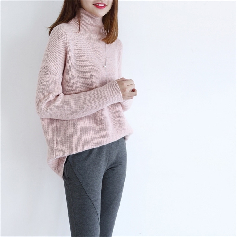 new sweater women pure cashmere pullover loose version type female casual warm sweater winter thick pullover 201222