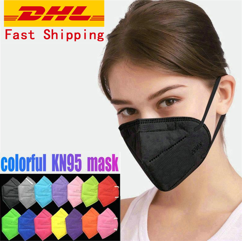 11 Colors KN95 Disposable Face Masks Dust-proof Smoke Proof Breathable 5 Layer Protection Mask DHL Free Delivery
11 Colors KN95 Disposable Face Masks Dust-proof Smoke Proof Breathable 5 Layer Protection Mask DHL Free Delivery