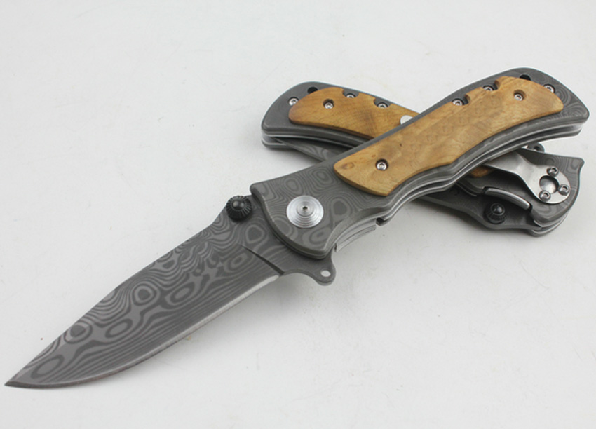 Classic 339 Large Pocket folding blade outdoor tools hunting hiking camping survival knife saber army knives with retail box