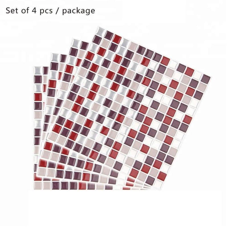 3D Self Adhesive Grid Pattern Mosaic Tile Wallpaper DIY Waterproof Kitchen Stickers Bathroom Kitchen Home Decor
3D Self Adhesive Grid Pattern Mosaic Tile Wallpaper DIY Waterproof Kitchen Stickers Bathroom Kitchen Home Decor