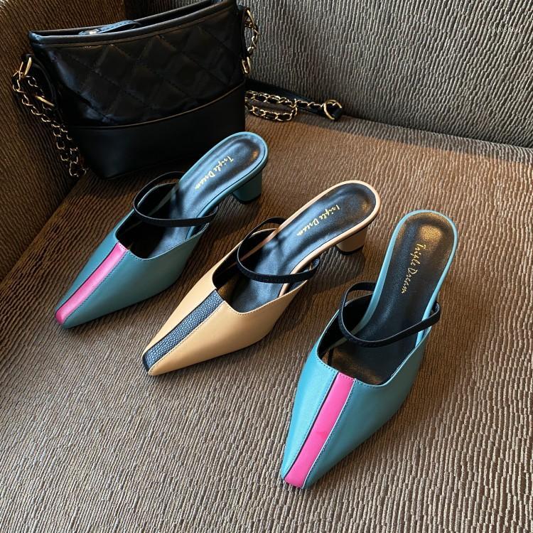 MLJUESE 2020 women slippers Soft cow leather Rome style summer square toe mixed colors sandals party dress wedding1, Blue
MLJUESE 2020 women slippers Soft cow leather Rome style summer square toe mixed colors sandals party dress wedding1, Blue