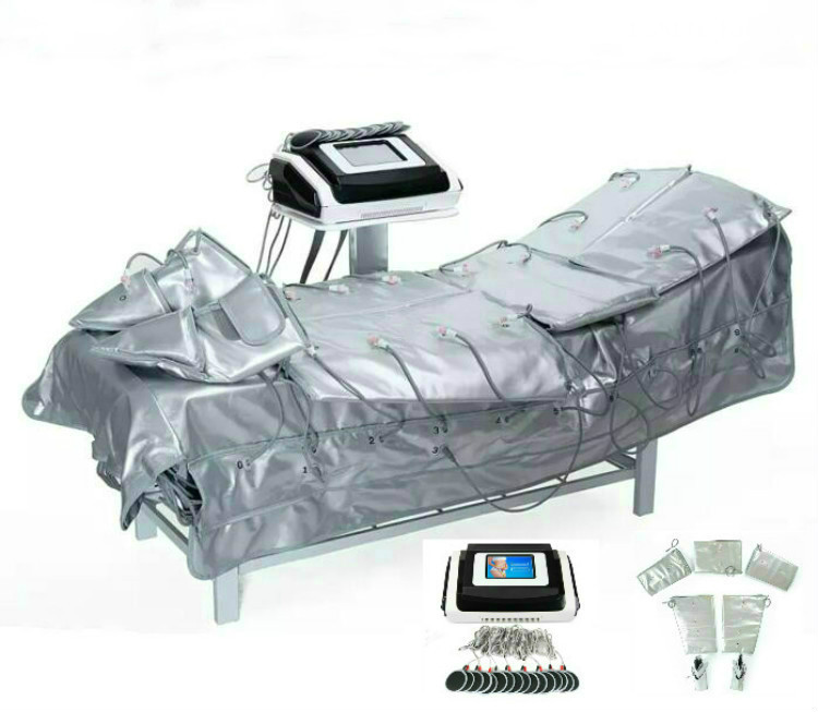 3 IN 1 Far Infrared Pressotherapy EMS Electric Muscle Stimulation Sauna Air Pressure Pressotherapy Lymph Drainage Body Slimming Equipment
3 IN 1 Far Infrared Pressotherapy EMS Electric Muscle Stimulation Sauna Air Pressure Pressotherapy Lymph Drainage Body Slimming Equipment