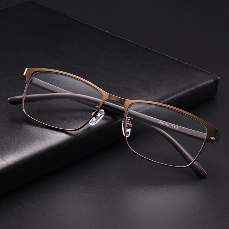 Fashion Sunglasses Frames Ultra Light Retro Steel Spectacles Frame Men's Simple Business Myopia Eyeglasses Women's Flexible Comfortable Eyew
Fashion Sunglasses Frames Ultra Light Retro Steel Spectacles Frame Men's Simple Business Myopia Eyeglasses Women's Flexible Comfortable Eyew