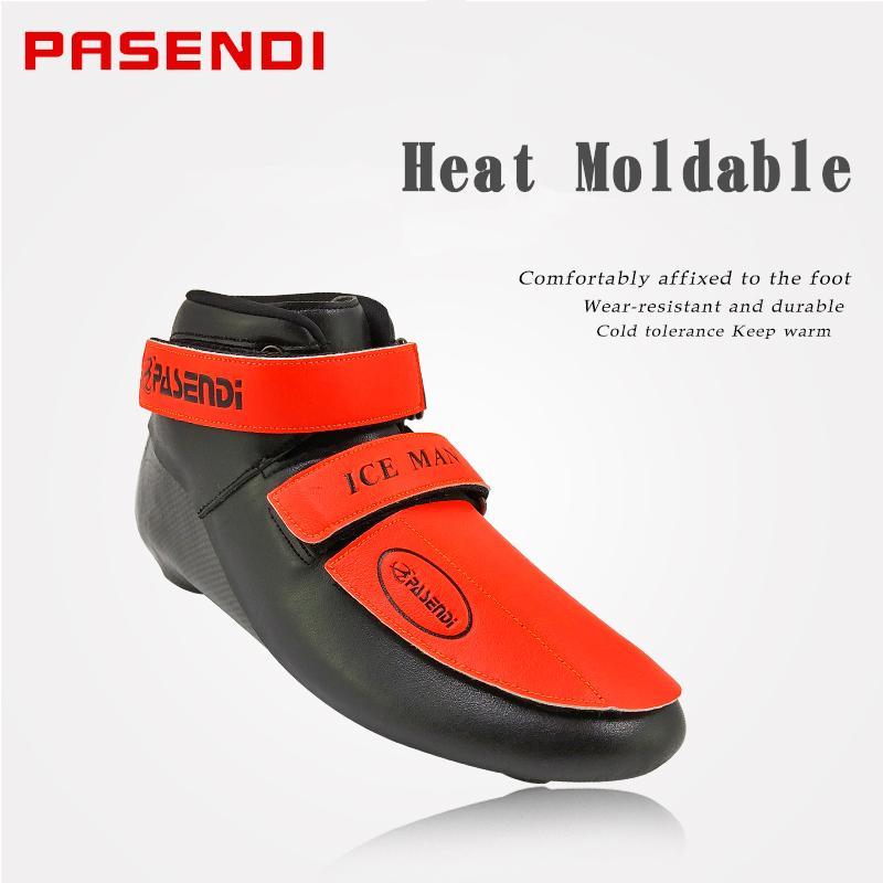 PASENDI professional short track ice hockey skating ice skates Heat moldable inline speed skate sports skating skates man women1, Red and black
PASENDI professional short track ice hockey skating ice skates Heat moldable inline speed skate sports skating skates man women1, Red and black