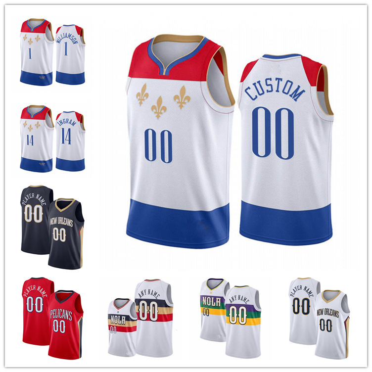 Custom New Zion 1 Williamson Lonzo 2 Ball Brandon 14 Ingram Orleans Eric 5 Bledsoe Steven 12 Adams Pelicans City Basketball Jerseys, Black;red
Custom New Zion 1 Williamson Lonzo 2 Ball Brandon 14 Ingram Orleans Eric 5 Bledsoe Steven 12 Adams Pelicans City Basketball Jerseys, Black;red
