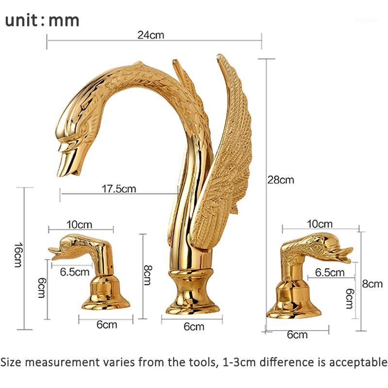 Vidric Luxury Golden Swan Basin Faucets Dual Handles Mixer Tap Sink Faucets Bathroom Faucet Deck Mounted torneiras Torneira1
Vidric Luxury Golden Swan Basin Faucets Dual Handles Mixer Tap Sink Faucets Bathroom Faucet Deck Mounted torneiras Torneira1