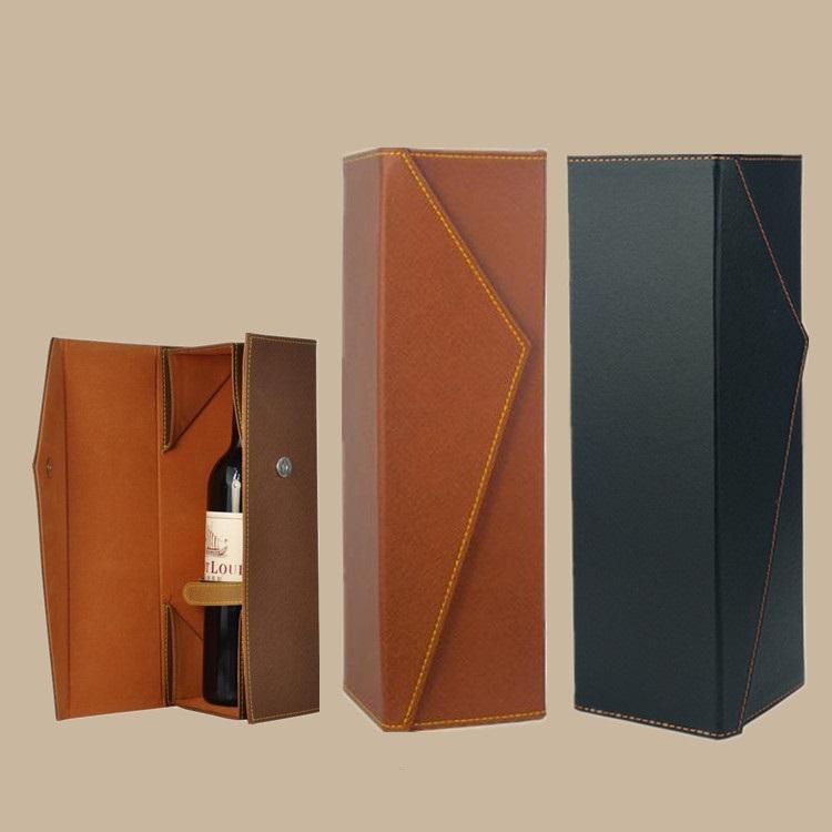 Wine Box Leather Gift Packaging Box Business Reception Folding PU Case Liquor Alcohol Present Luxury Wedding Event Party Favors
Wine Box Leather Gift Packaging Box Business Reception Folding PU Case Liquor Alcohol Present Luxury Wedding Event Party Favors