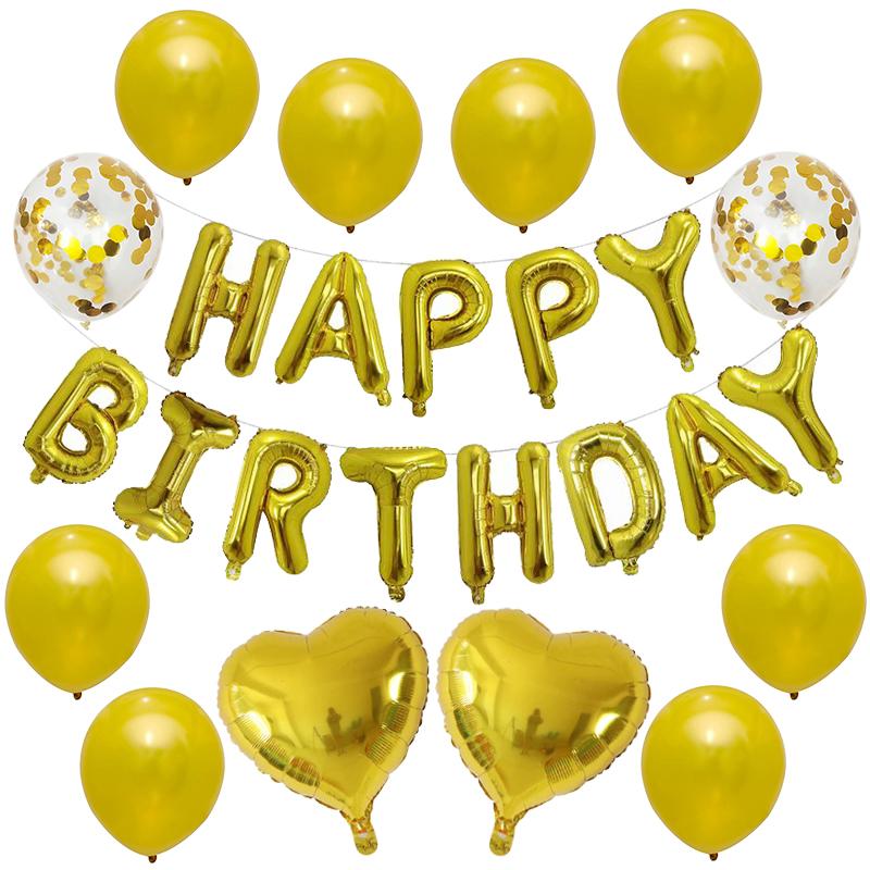 Silver Letters Ballons Happy Birthday Foil Air Balloons gold confetti balloons Party Decorations wedding bridal shower supplies
Silver Letters Ballons Happy Birthday Foil Air Balloons gold confetti balloons Party Decorations wedding bridal shower supplies