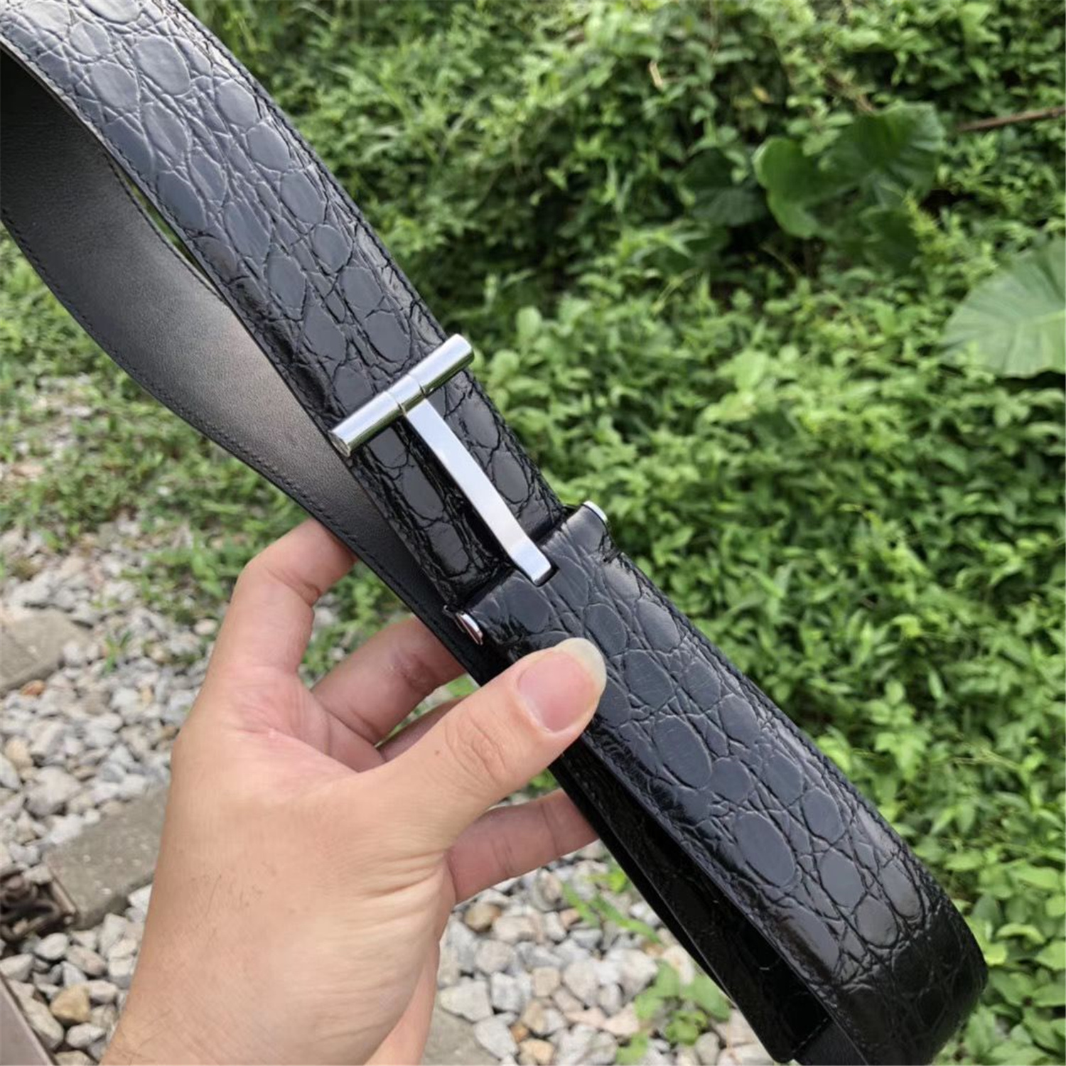 Tom Belt High Quality Luxury Designer Men Women Genuine Leather T Buckle Belts Fashion Clothing Accessories Waistband With Box TF001, Silver
Tom Belt High Quality Luxury Designer Men Women Genuine Leather T Buckle Belts Fashion Clothing Accessories Waistband With Box TF001, Silver