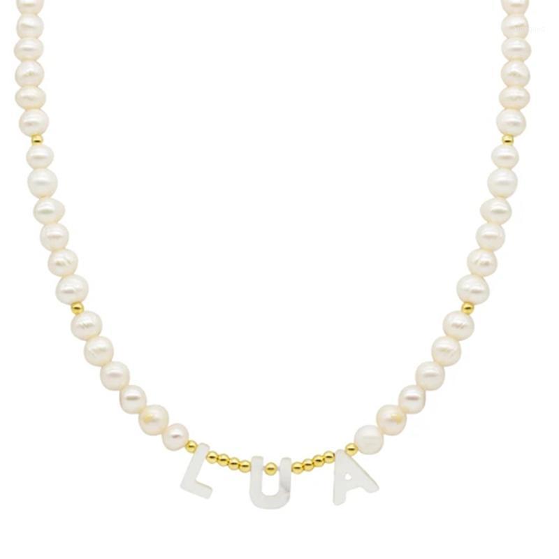 Chains DIY Hand-made Custom Name Necklace Natural Freshwater Pearls For Women Trendy Charm Jewelry Christmas 2021 Personalized Gift1
Chains DIY Hand-made Custom Name Necklace Natural Freshwater Pearls For Women Trendy Charm Jewelry Christmas 2021 Personalized Gift1