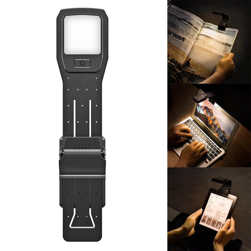 

Portable LED Reading Book Light With Detachable Flexible Clip USB Rechargeable Lamp For Kindle/ Readers E-read Book Light