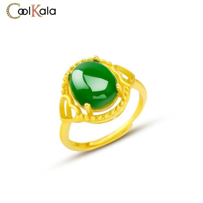 Wedding Rings Coolkala Product Sand Gold Chalcedony And Tian Open Ring Female Live Hand Jewelry
Wedding Rings Coolkala Product Sand Gold Chalcedony And Tian Open Ring Female Live Hand Jewelry