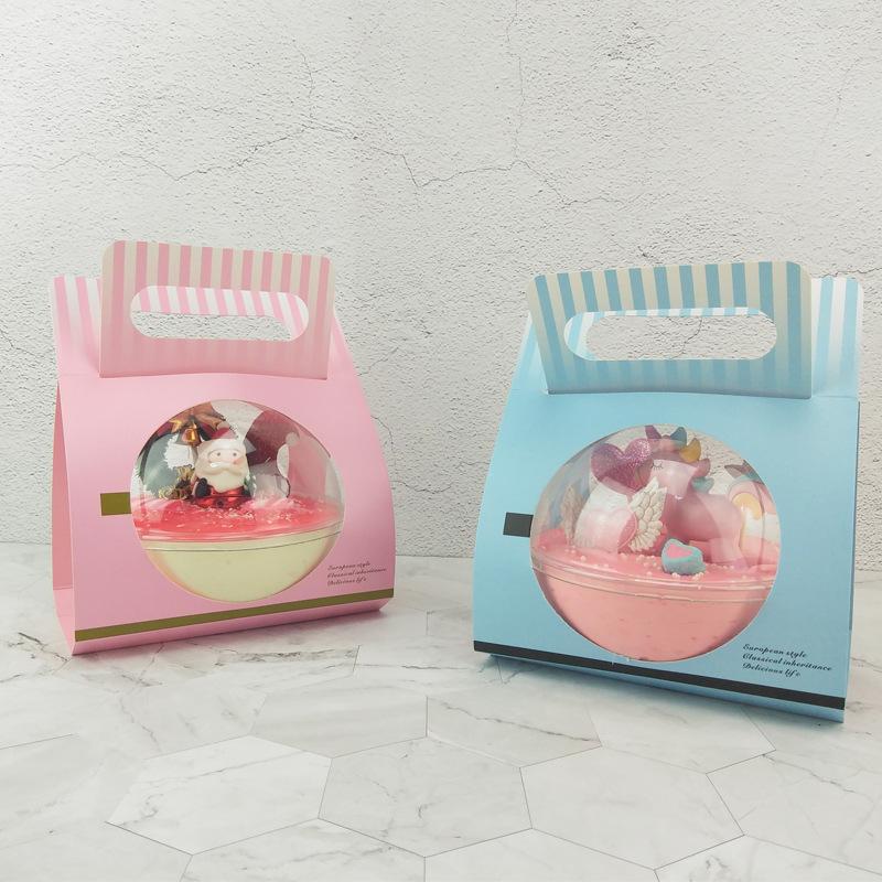 Clear Round Plastic Mousse Cup Ball with Paper Handle Box Cupcake Boxes Dessert Cake Box W8810
Clear Round Plastic Mousse Cup Ball with Paper Handle Box Cupcake Boxes Dessert Cake Box W8810