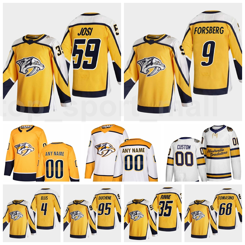 Men Ice Hockey Reverse Retro 59 Roman Josi Nashville Predators Jersey 9 Filip Forsberg 95 Matt Duchene 4 Ryan Ellis 35 Pekka Rinne, Black;red
Men Ice Hockey Reverse Retro 59 Roman Josi Nashville Predators Jersey 9 Filip Forsberg 95 Matt Duchene 4 Ryan Ellis 35 Pekka Rinne, Black;red