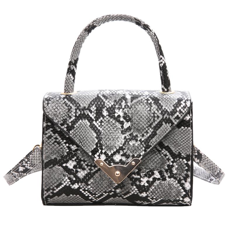 Fashion Snake Skin Women Handbags Tote Ladies PU Leather Travel Shoulder Bags Light Wild Simple Female Daily Messenger Bag, Brown
Fashion Snake Skin Women Handbags Tote Ladies PU Leather Travel Shoulder Bags Light Wild Simple Female Daily Messenger Bag, Brown