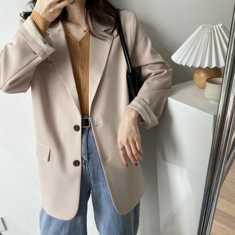 2021 New Autumn Turn Down Collar Blazer Vintage Ladies Coat Casaco Feminino Tops for Women Clothes Outwear Ks3k, Blue
2021 New Autumn Turn Down Collar Blazer Vintage Ladies Coat Casaco Feminino Tops for Women Clothes Outwear Ks3k, Blue