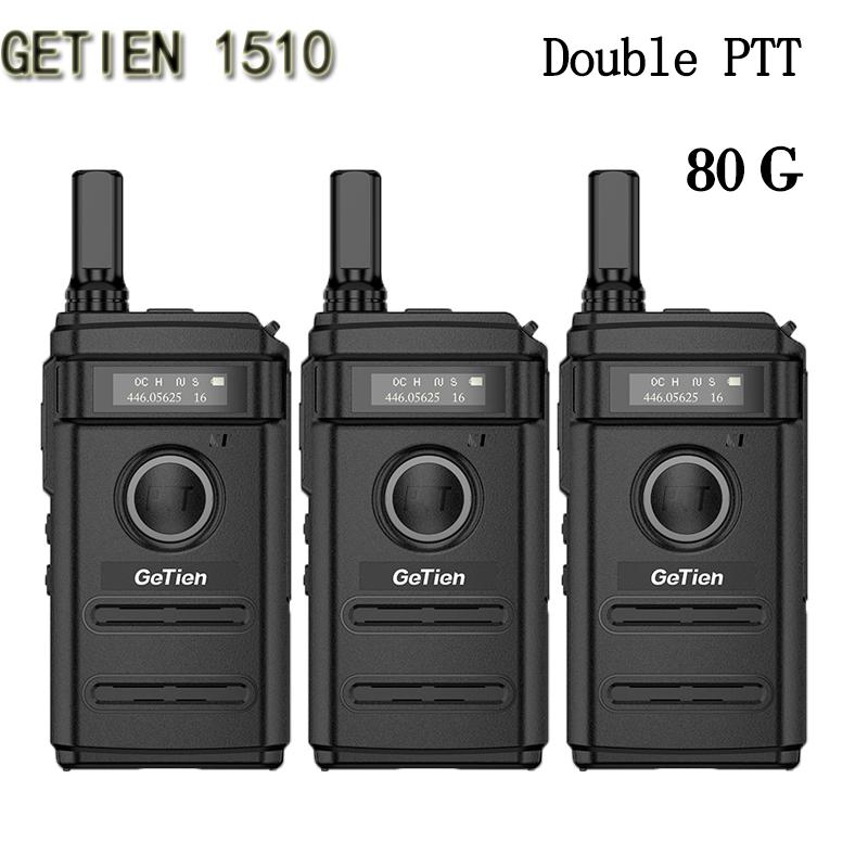 3 PCS GeTien Mini Handheld Walkie Talkie Lightweight Small Machine Small Handheld Hotel Outdoor Two Way Ham Radio HF Transceiver
3 PCS GeTien Mini Handheld Walkie Talkie Lightweight Small Machine Small Handheld Hotel Outdoor Two Way Ham Radio HF Transceiver