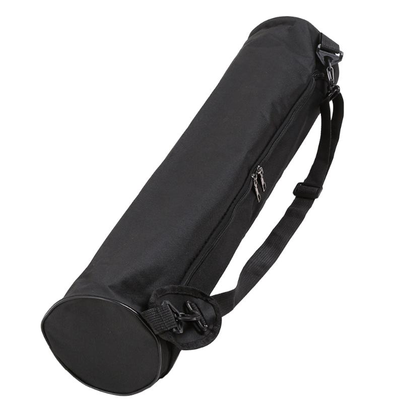 Portable Fitness Gym Wear Resistant Yoga Pad Bag Zipper Closure Single Shoulder Dance Mat Canvas Waterproof Adjustable Strap, Black 
Portable Fitness Gym Wear Resistant Yoga Pad Bag Zipper Closure Single Shoulder Dance Mat Canvas Waterproof Adjustable Strap, Black