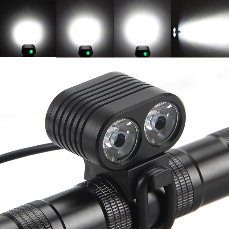 WasaFire 5000LM 2 XM-L2 LED Bicycle Light Mini Bike Front Light Cycling Headlamp with Rechargeable 18650 Battery Pack
WasaFire 5000LM 2 XM-L2 LED Bicycle Light Mini Bike Front Light Cycling Headlamp with Rechargeable 18650 Battery Pack