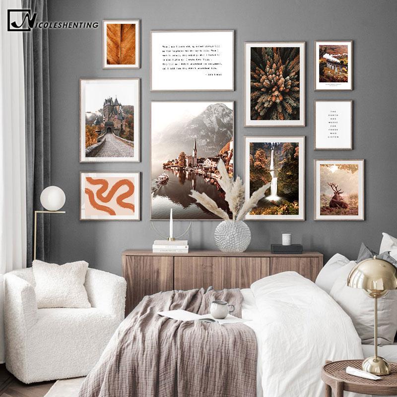 Autumn Forest Leaf River Sunset Poster Nature Landscape Print Canvas Wall Art Painting Photography Nordic Decoration Picture
Autumn Forest Leaf River Sunset Poster Nature Landscape Print Canvas Wall Art Painting Photography Nordic Decoration Picture