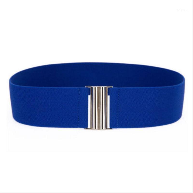 1 PC Spring Summer New Fashion Women's Silver Buckle Wide Stretch Elastic Corset Waist Belts Waistband Elegant Lady Belt1, White
1 PC Spring Summer New Fashion Women's Silver Buckle Wide Stretch Elastic Corset Waist Belts Waistband Elegant Lady Belt1, White