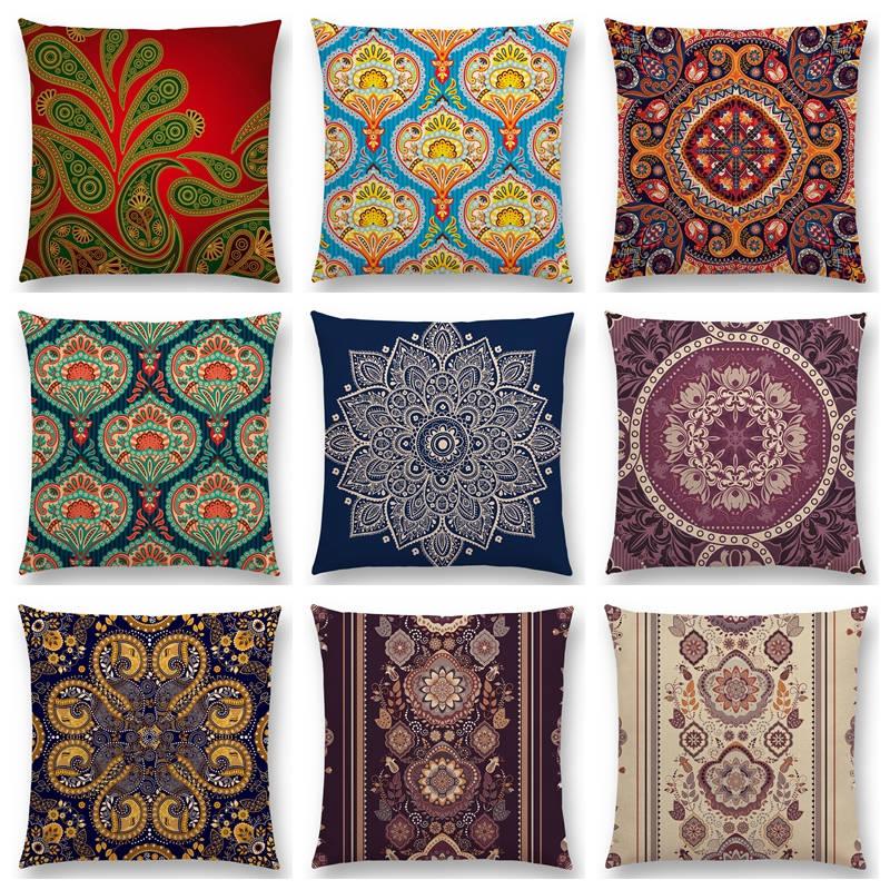 Boho Paisley Mandala Decorative Pattern Flower Plants National Style Geometry Mystery Cushion Cover Sofa Throw Pillow Case, A048322
Boho Paisley Mandala Decorative Pattern Flower Plants National Style Geometry Mystery Cushion Cover Sofa Throw Pillow Case, A048322
