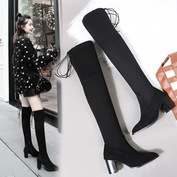 Shoes Women's Rubber Boots Winter Footwear Sexy Thigh High Heels High Sexy Boots-Women Zipper Rain Leather Pointy Ladies 2020
Shoes Women's Rubber Boots Winter Footwear Sexy Thigh High Heels High Sexy Boots-Women Zipper Rain Leather Pointy Ladies 2020