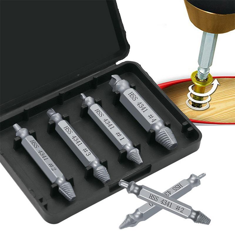 6pcs Damaged Screw Extractor Drill Bit Set Easily Take Out Broken Screw,Bolt Remover Stripped Screws Extractor Demolition Tools
6pcs Damaged Screw Extractor Drill Bit Set Easily Take Out Broken Screw,Bolt Remover Stripped Screws Extractor Demolition Tools