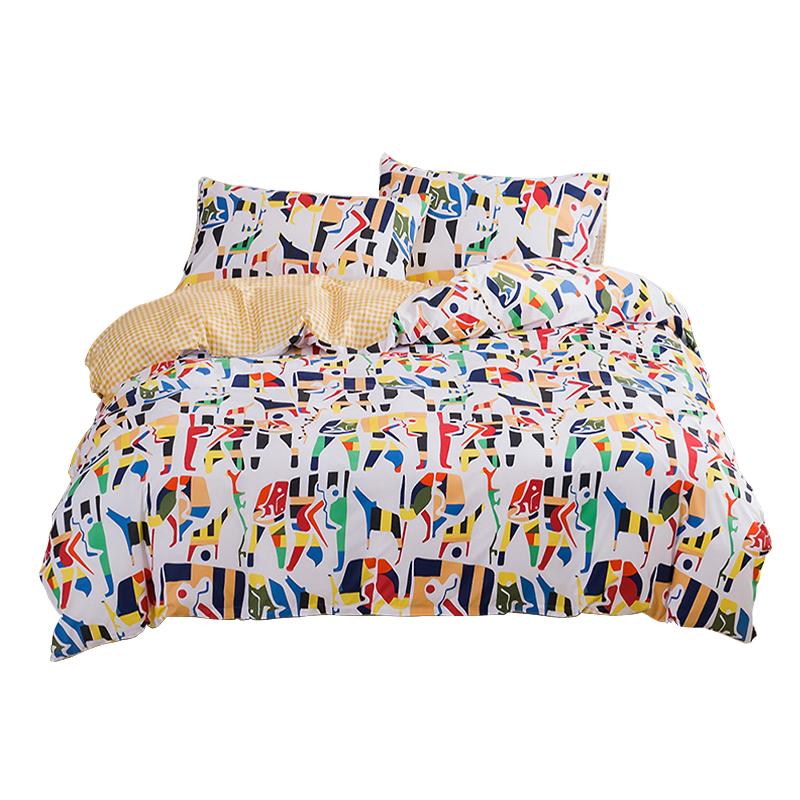 3pcs/set With Pillow Case Corner Ties King Zipper Closure Single Queen Luxurious Bedding Decor Floral Fashion Quilt Cover Soft
3pcs/set With Pillow Case Corner Ties King Zipper Closure Single Queen Luxurious Bedding Decor Floral Fashion Quilt Cover Soft