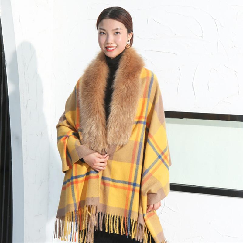 Scarves Long Shrugs For Women Autumn Winter Faux Fur Shawl Wrap Warm Large Cardigan Cotton Vintage Plaid Casual Loose Outerwear
Scarves Long Shrugs For Women Autumn Winter Faux Fur Shawl Wrap Warm Large Cardigan Cotton Vintage Plaid Casual Loose Outerwear