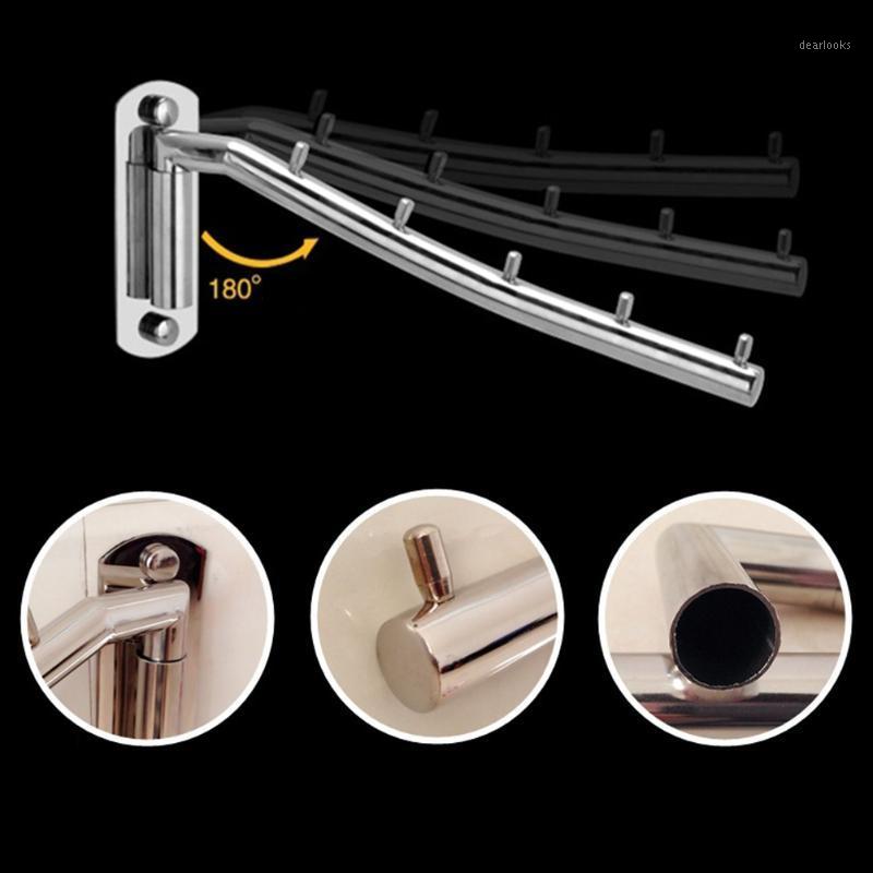 Wall Mounted Swing Arm Drying Storage Organizer Hook Hanging Rack Clothes Rotatable Stainless Steel Holder1
Wall Mounted Swing Arm Drying Storage Organizer Hook Hanging Rack Clothes Rotatable Stainless Steel Holder1