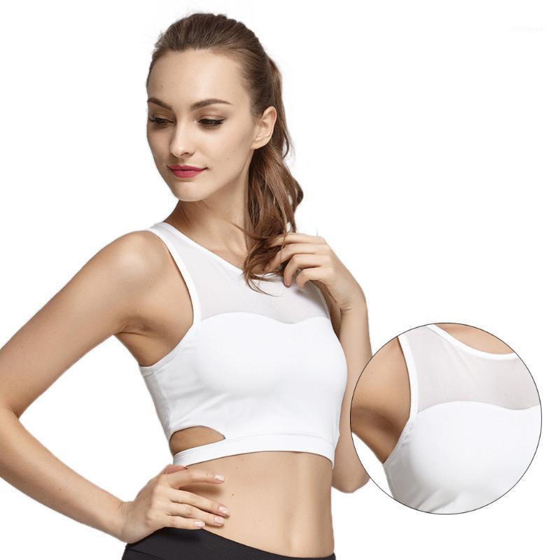 Women Fitness Sports Shirt Sleeveless Yoga Bra Top Running Tank Underwear Shockproof Breathable Fitness Athletic Sport Tops1, White
Women Fitness Sports Shirt Sleeveless Yoga Bra Top Running Tank Underwear Shockproof Breathable Fitness Athletic Sport Tops1, White