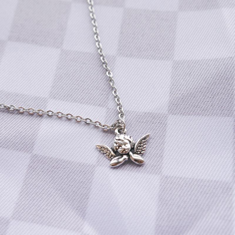 Fashion 2021 Harajuku Angel Necklace Women Jewelry Couple Gift Necklace Choker Femme Punk Collier dropshipping
Fashion 2021 Harajuku Angel Necklace Women Jewelry Couple Gift Necklace Choker Femme Punk Collier dropshipping