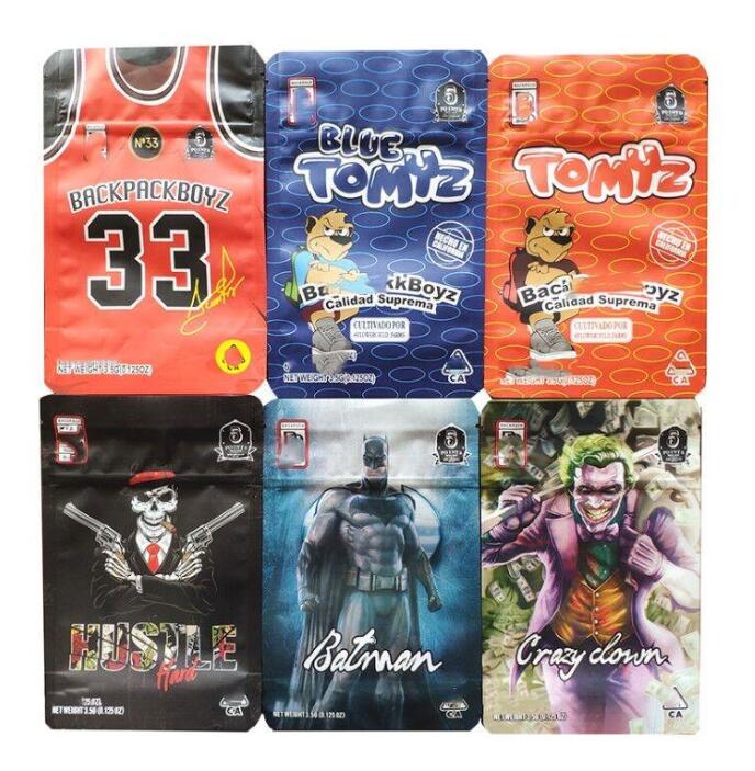 3.5g backpack boyz bags packaging stand up smell proof Gotti Lucky Bumpy 33 Blue Tomyz Red Tomyz Batman mylar packaging bag 4ghj
3.5g backpack boyz bags packaging stand up smell proof Gotti Lucky Bumpy 33 Blue Tomyz Red Tomyz Batman mylar packaging bag 4ghj