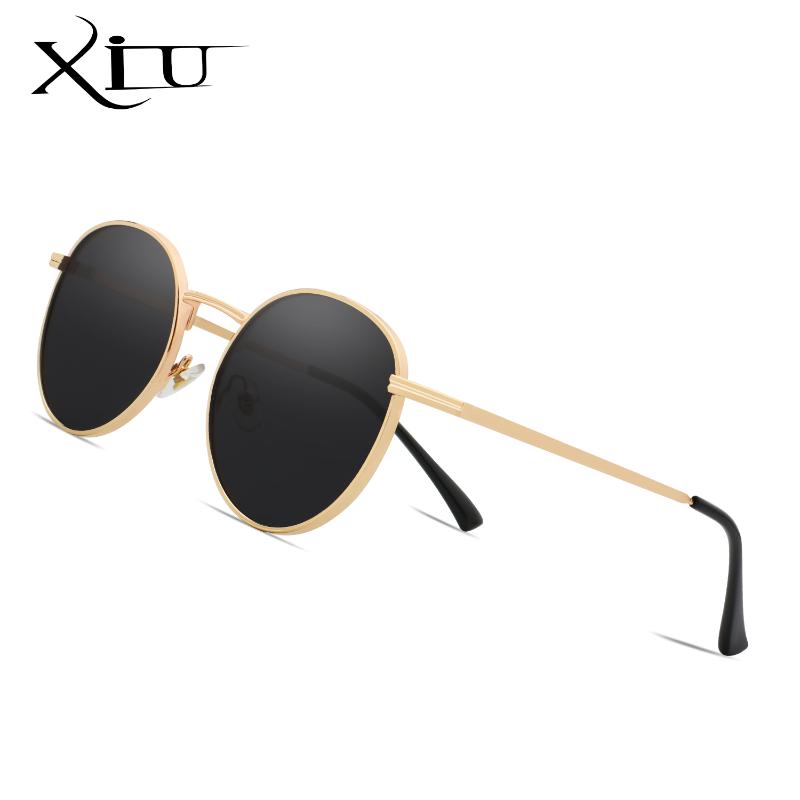 XIU Women Retro Sunglasses Metal Men Summer Red Yellow Gold Black Round Sun Glasses Male Birthday Gifts UV400 Circle Frame
XIU Women Retro Sunglasses Metal Men Summer Red Yellow Gold Black Round Sun Glasses Male Birthday Gifts UV400 Circle Frame