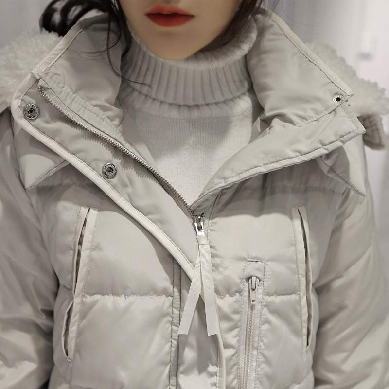 Fitaylor Winter Women Jackets Cotton Padded Hooded Coat Medium Long Plus Size Parkas Female Outwear Warm Jacket Wool Clothing 201027