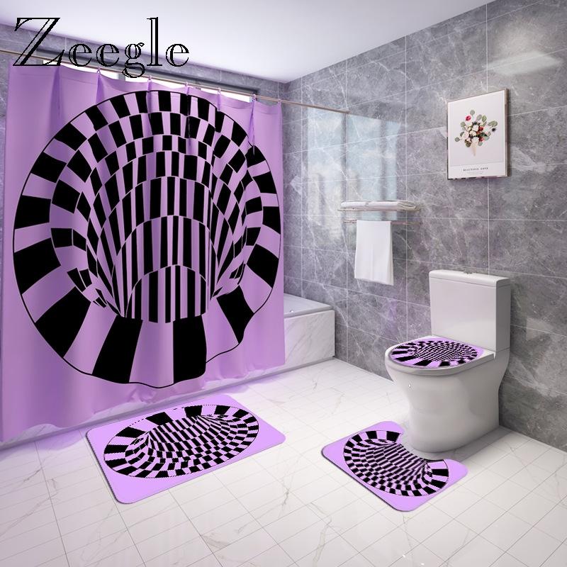 3D Mosaic Spiral Printed Bath Mat and Shower Curtain Set Absorbent Toilet Floor Mat Flannel Bath Carpet Bathroom Foot
3D Mosaic Spiral Printed Bath Mat and Shower Curtain Set Absorbent Toilet Floor Mat Flannel Bath Carpet Bathroom Foot