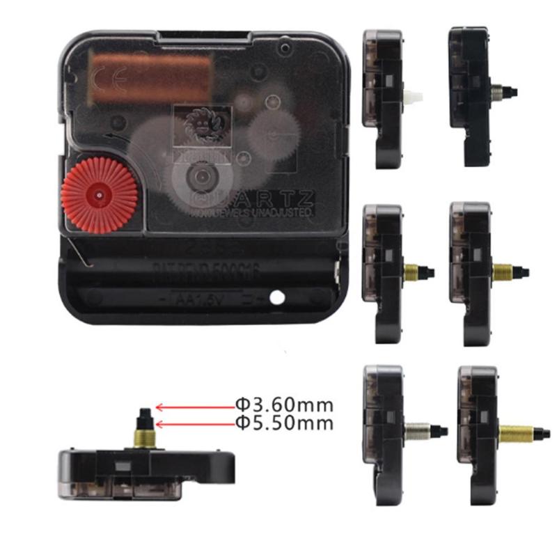 Sweep Silent Clock Movement Mechanism Replacement Plastic Movement Wall Clock Mechanism for DIY Repair Accessories
Sweep Silent Clock Movement Mechanism Replacement Plastic Movement Wall Clock Mechanism for DIY Repair Accessories