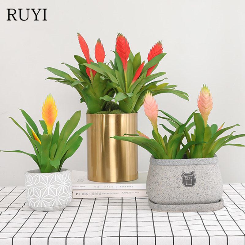 32cm New style succulent plants simulation 2head pineapple DIY plastic office garden home decoration potted Bonsai fake plants, Red
32cm New style succulent plants simulation 2head pineapple DIY plastic office garden home decoration potted Bonsai fake plants, Red