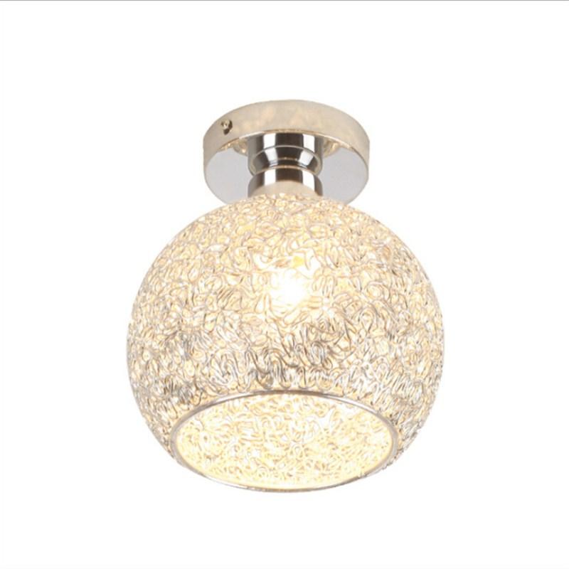 Modern Chandeliers Creative Aluminum Ceiling Light Crystal Chandeliers for Living Room Bedroom Hallway and Closet Lamp