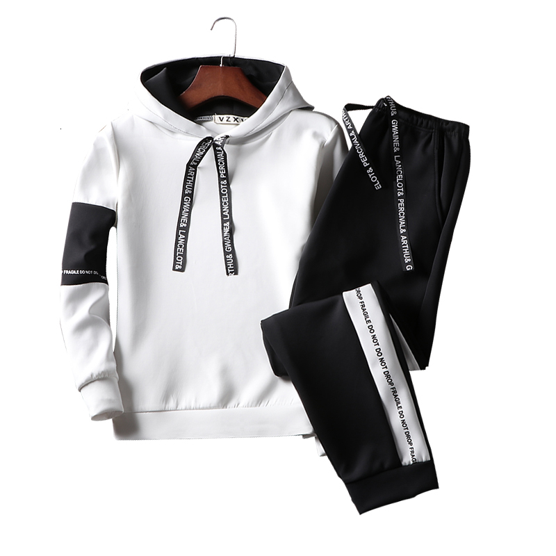 2021 New Casual Hoodie Sweatpants Put on Long Sleeve Suits, Men's Hooded Clothes + Pants T6FX, 509 white
2021 New Casual Hoodie Sweatpants Put on Long Sleeve Suits, Men's Hooded Clothes + Pants T6FX, 509 white