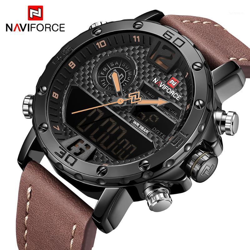 NAVIFORCE Men Wristwatches Digital Led Mens Watch Army Clock Multi-function Waterproof Quartz Watch Relogio Masculino1, Red
NAVIFORCE Men Wristwatches Digital Led Mens Watch Army Clock Multi-function Waterproof Quartz Watch Relogio Masculino1, Red