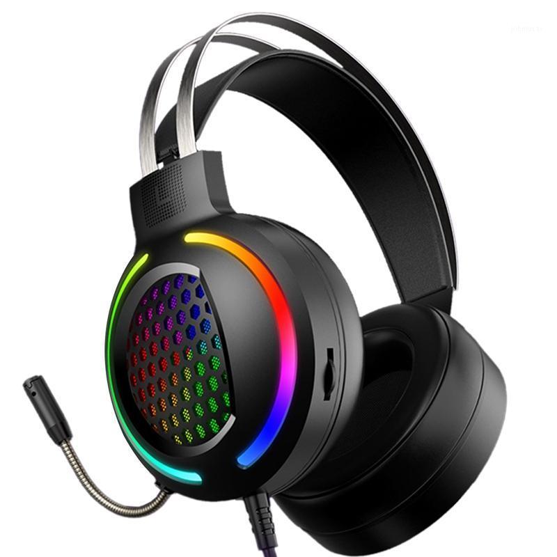 Gaming Headset 3.5 Interface 7.1USB Interface Gaming Headset RGB Lamp for Computer, , Ps41, Black
Gaming Headset 3.5 Interface 7.1USB Interface Gaming Headset RGB Lamp for Computer, , Ps41, Black