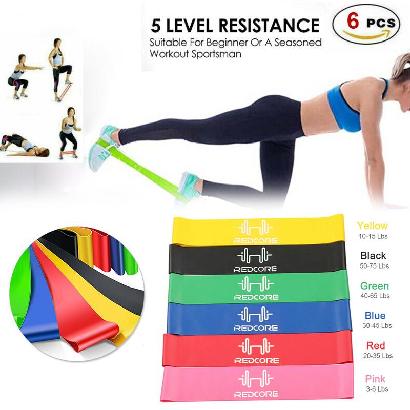 6PCS Yoga Resistance Rubber Bands Home Gym Elastic Bands for Fitness Equipment Sport Training Crossfit Workout Stretch
6PCS Yoga Resistance Rubber Bands Home Gym Elastic Bands for Fitness Equipment Sport Training Crossfit Workout Stretch