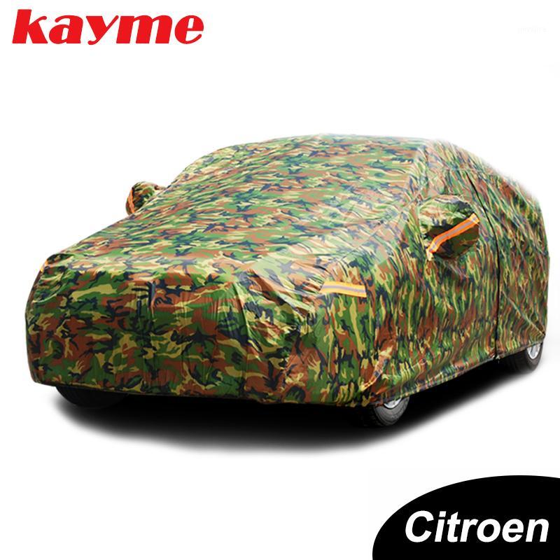Kayme waterproof camouflage car covers outdoor sun protection cover for c3 5 c4 Picasso elysee c4l1
Kayme waterproof camouflage car covers outdoor sun protection cover for c3 5 c4 Picasso elysee c4l1