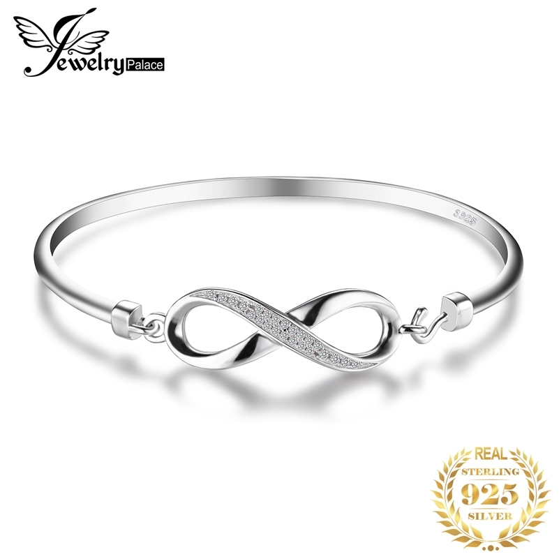 JewelryPalace Crown Infinity Love 925 Sterling Silver Bangles Bracelets For Women Silver 925 Jewelry Making Organizer 201211
JewelryPalace Crown Infinity Love 925 Sterling Silver Bangles Bracelets For Women Silver 925 Jewelry Making Organizer 201211