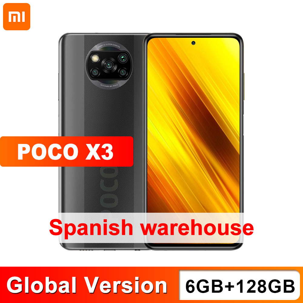 

Global Version Xiaomi POCO X3 NFC 6GB 128GB Smartphone Snapdragon 732G Octa Core 64MP Quad Camera 6.67' 120Hz DotDisplay 5160mAh