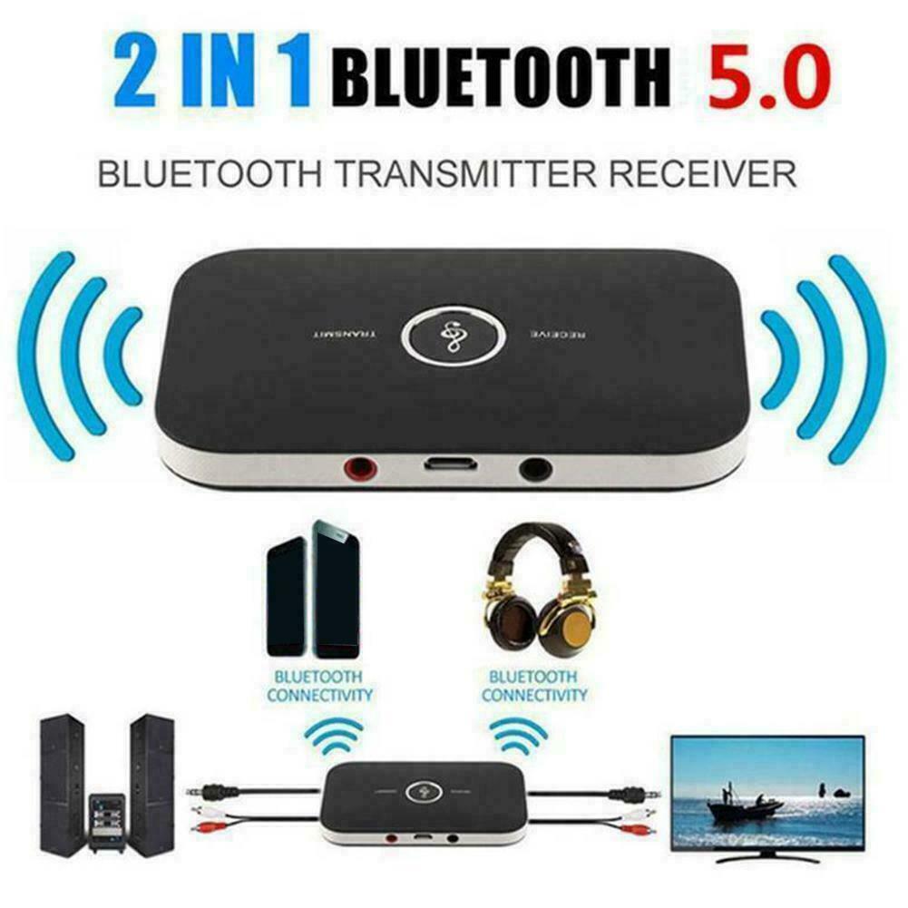 2 in 1 Bluetooth Transmitter and Receiver Wireless A2DP Bluetooth Audio Adapter Portable Audio Player Aux 3.5 mm Black With Retail Box
2 in 1 Bluetooth Transmitter and Receiver Wireless A2DP Bluetooth Audio Adapter Portable Audio Player Aux 3.5 mm Black With Retail Box