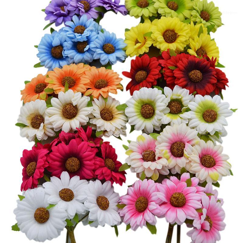6Pcs Multicolor Silk Sunflower Cloth Flower Head Daisies Flower Bouquet Decor Home Wedding Garden Embellishments DIY Craft1, Cf02
6Pcs Multicolor Silk Sunflower Cloth Flower Head Daisies Flower Bouquet Decor Home Wedding Garden Embellishments DIY Craft1, Cf02
