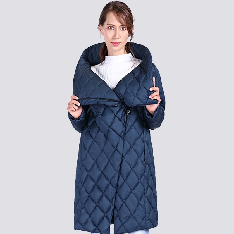 New High Quality Thick Parkas Women Bio fluff Hooded Women's Winter coat Plus Size Long Warm Stylish Winter Jacket Outwear 201029
